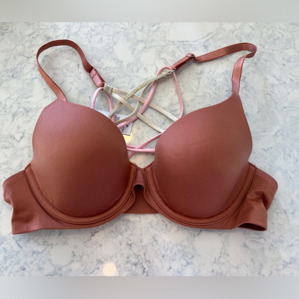 NWT Aerie 34b Sunnie Underwire Bra Full Coverage Molded Cups Lined Soft Stretchy